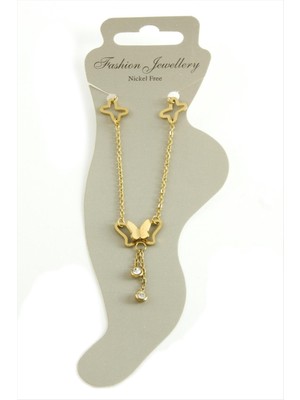 Linarx Kelebek Lüks Çelik Halhal