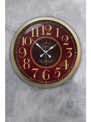 Kasva Concept 40 cm Eskitme Metal Rome De La Paris Duvar Saati