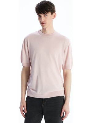 Lc Waikiki Yeni Sezon Bisiklet Yaka Kısa Kollu Erkek Triko Kazak