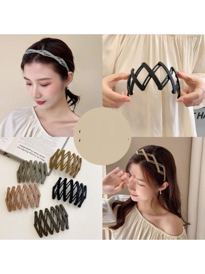 Practika Portatif  Katlanabilir Saç Tacı Saç Tokası