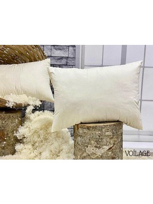 Voilage Merinos %100 Boncuk Kuzu Yünü Dolgulu Yastık
