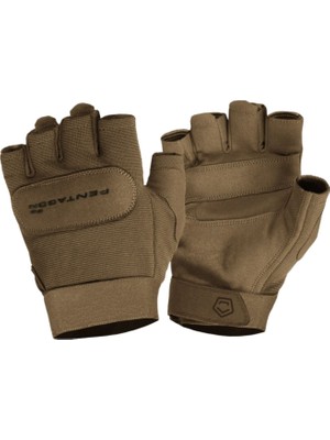 Atik Camp Taktikal Eldiven - Pentagon - Yarım - Parmak - Duty Mechanic - Coyote - P20010-SH