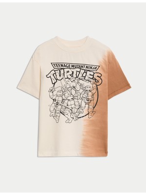 Marks & Spencer Saf Pamuklu Ninja Turtles T-Shirt