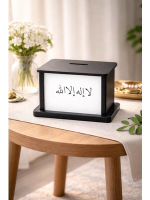 Printanomi Dekoratif LED Aydınlatlamalı Kişiselleştirilebilir Kumbara