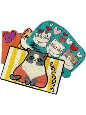 Nexgen Sevimli Hayvan Tasarımlı Kapı Paspası RSKDG34-MCHD