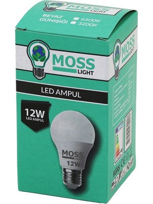 Nexgen Moss Lıght  12W   Beyaz  LED Ampul  E27   960LM   6500K (4887) RSGO34-MCHD