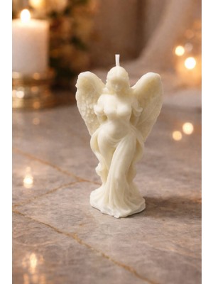 Lisinya Ethereal Guard Angel El Yapımı Doğal Soya Wax Tarçın Kokulu