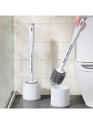 Nexgen Deterjan Hazneli Silikon Tuvalet Fırçası RSKDG34-MCHD