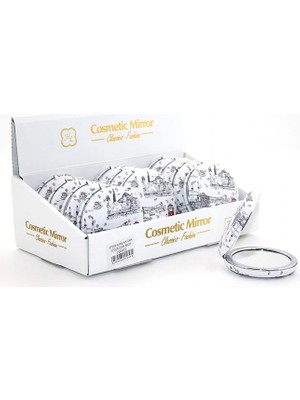 Nexgen Taşlı Istanbul Tasarımı El Aynası Kalın Model 7 RSKDG34-MCHD