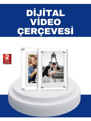 Nexgen 1024X600 Çözünürlüklü 7 Inç Dijital Görüntü Çerçevesi – Canlı ve Net Ekran RSKDG34-M