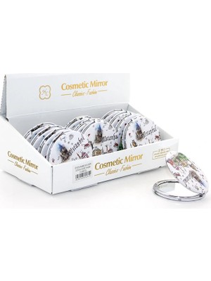 Nexgen Taşlı Istanbul Tasarımı El Aynası Ince Model 20 RSKDG34-MCHD