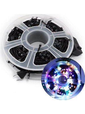 Nexgen Renkli Vip Profesyonel 25 Metre Renkli LED Işık 220V Fişli Renkli (4887) RSGO34-MCHD