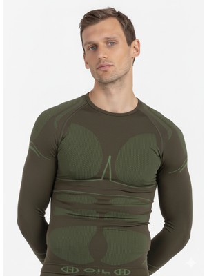 Oil Company Unisex Kayakçı Kampçı ve Motorcular Için Profesyonel Termal Içlik Üst Seamless Iıı. Seviye Pro