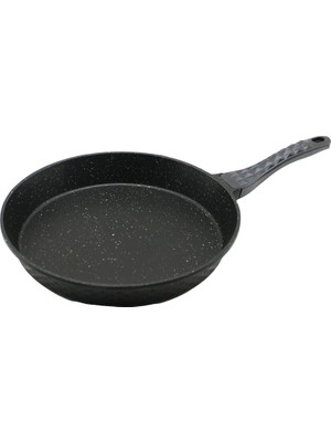 Nexgen 32CM Döküm Tava Kabartma Piramit Desenli Bakalit Sap=18.2cm Poşetli Ambalaj (4887) RSGO34-MC