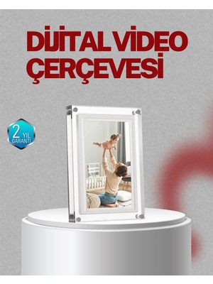 Nexgen Slayt Gösterisi Özellikli 7 Inç IPS Dijital Çerçeve – Anılarınızı Hareketlendirin Rskdg3