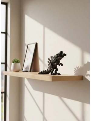 Nexgen Hareketli Dinazor Figürü Dekoratif Oyuncak – Siyah Tasarım RSKDG34-MCHD