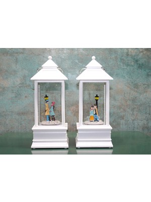 Nexgen Kış Masalı Tasarımı Işıklı Müzikli Kar Küresi RSKDG34-MCHD