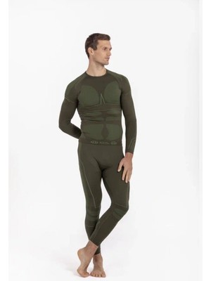 Oil Company Unisex Rüzgar Geçirmez Her Koşula Uygun Profesyonel Termal Içlik Alt Üst Set Seamless Iıı. Seviye