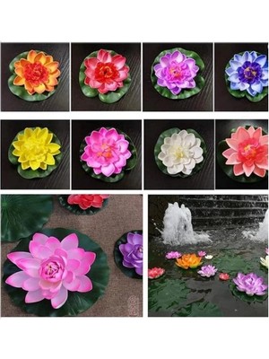 No 35 Moda Dekoratif Yapay Lotus Çiçeği