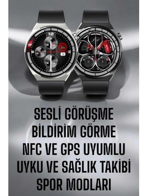 No 35 Moda Akıllı Saat Gps ve Nfc Özelliği Sesli Görüşme Dokunmstik Ekran