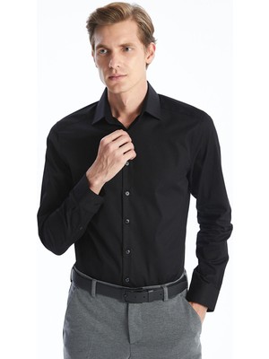 Lc Waikiki Yeni Sezon Slim Fit Uzun Kollu Gabardin Erkek Gömlek