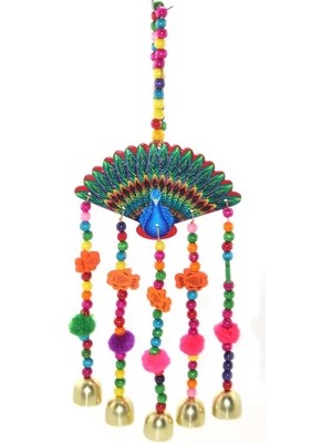 No 35 Moda Tavuskuşu Rüzgar Çanı Model 2