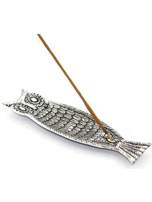 No 35 Moda Metal Kayık Baykuş Tasarımı Tütsülük Model 1