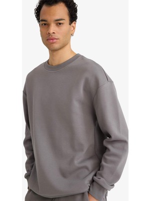 DeFacto Boxy Fit Pike Sweatshirt E1519AX26SP