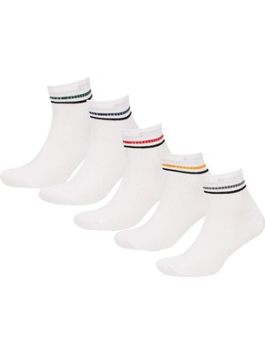 DeFacto Erkek 5'li Pamuklu Soket Çorap C0167AXNS