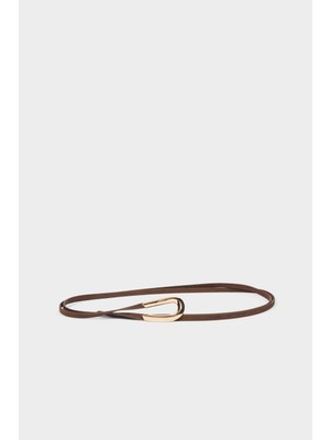 DeFacto Kadın Dikdörtgen Toka Suni Deri Klasik Kemer G7072AXNS