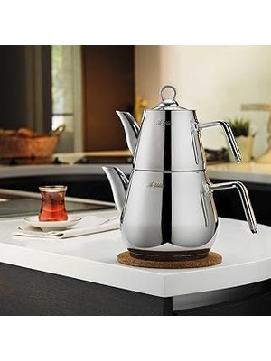 SHC4200 Aryıldız Solid Orta Çaydanlık Takımı