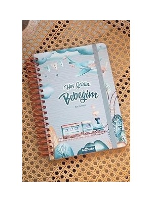 SHC4200 Le Color Bebek Anı Defteri ve Anne Hamile Albümü Erkek