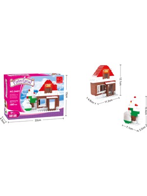 bebekokusu Ausini  130 Parça Fairyland Dağ Evi