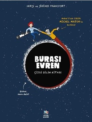 Girişimci Kadın Burası Evren - Çizgi Bilim Kitabı
