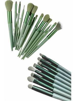 SHN Profesyonel Makyaj Fırça Seti 13 Parça Yumuşak Kıllı Fırça Seti Far Fırçası