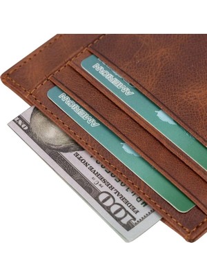 No 35 Moda Deri Kartlık BLWL018 Tn2 Taba