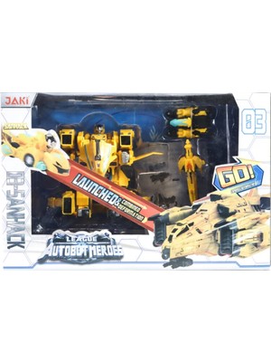 bebekokusu Uzay Gemisine Dönüşen Robot ve Fırlatıcı