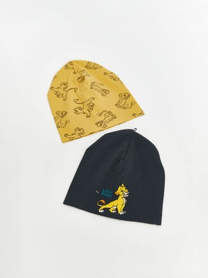 Lc Waikiki Yeni Sezon Aslan Kral Baskılı Erkek Bebek Bere 2'li