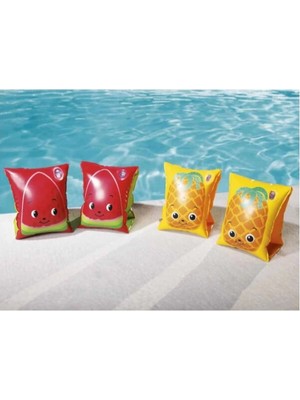 No 35 Moda Meyve Desenli Çocuk Deniz Kolluğu (5-12 Yaş)