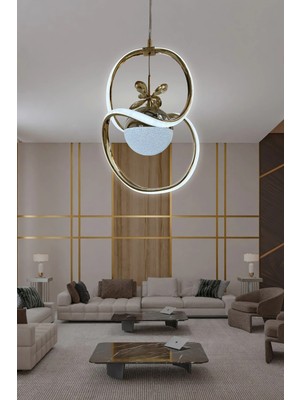 G-Light Badem Model 3 Renk Modern Sarkıt LED Avize