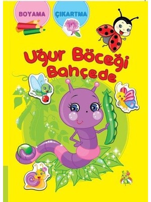 Koloni Çocuk Uğur Böceği Bahçede