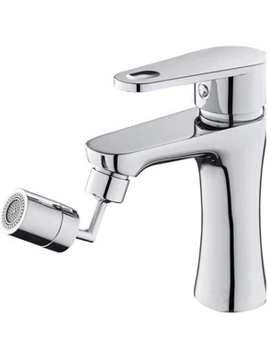 No 35 Moda 720 Derece Dönebilen 4 Filtreli Tüm Musluk Tipleri Ile Uyumlu Montaj Aparatlı Musluk Başlık