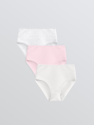 Lc Waikiki Yeni Sezon Büyük Beden Düz Klasik Külot 3'lü