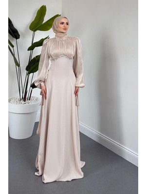 Merven Akyüz Shabnam Beli Taşlı Abiye Taş