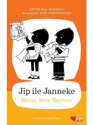 Can Çocuk Yayınları Jip ile Janneke - Bütün Sene Bayram