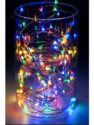 No 35 Moda Pilli Dekoratif Peri LED Işık 3 Metre (Rgb) Gaming Aydınlatma