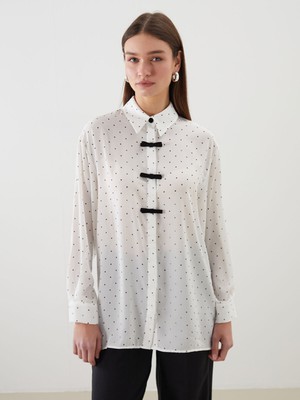 Lc Waikiki Yeni Sezon Puantiyeli Kadın Gömlek Tunik