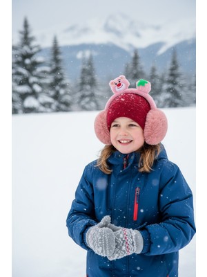 Kitti Çocuk Kışlık Peluş Kulaklık