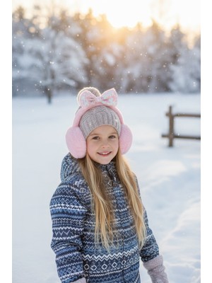 Kitti Çocuk Kışlık Peluş Kulaklık