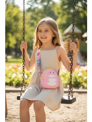 Soft Dekor Dinozorlar Silikon Çanta